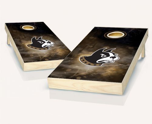 Wofford Terriers Smoke Cornhole Set