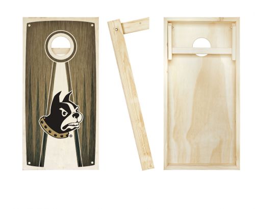 Wofford Stained Pyramid Cornhole Set #2