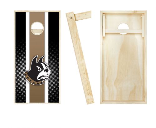 Wofford Terriers Striped Cornhole Set #2