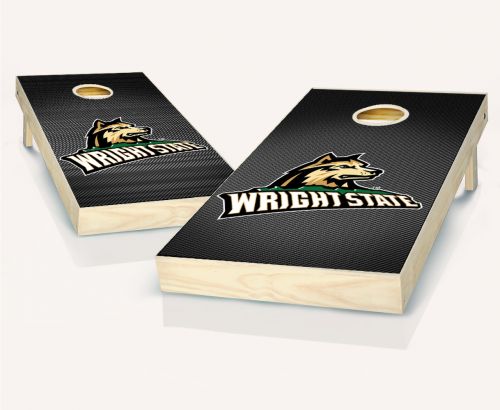Wright State Slanted Cornhole Set