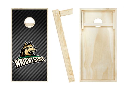 Wright State Slanted Cornhole Set #2