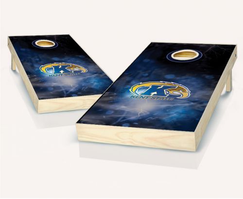 Kent State Golden Flashes Smoke Cornhole Set