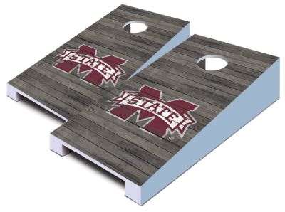 Mississippi State Bulldogs Distressed Tabletop Set