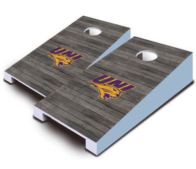 Northern Iowa Panthers Distressed Tabletop Set