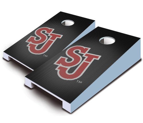 St John's Red Storm Slanted Tabletop Set