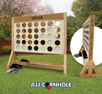 Mr. and Mrs. Wedding Personalized Fast Four Game