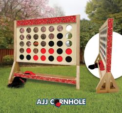 Red Paisley Fast Four Game