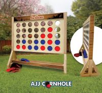 Rustic Personalized Family Fast Four Game