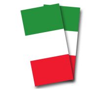 "Italian Flag" Cornhole Wrap