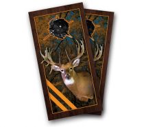 "Framed Deer" Cornhole Wrap