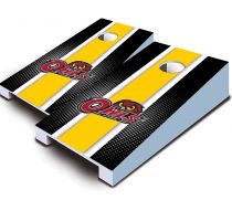 Temple Owls Striped Tabletop Set
